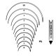 Surgical intestinal needles - pb curved 1/2 circle, Pk/12 - different Figs available