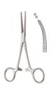 Kocher hemostatic forceps - 1x2 teeth - Curved 13cm