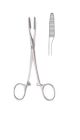 Pean hemostatic forceps short jaws, screw joint, Straight - 18cm