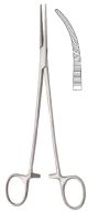 Heiss hemostatic artery forceps - delicate pattern - Curved 24cm