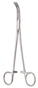 BOB Overholt Geissendoerfer hemostatic forceps - fully serrated tips - 23.5cm