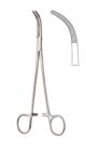 Overholt Geissendoerfer hemostatic forceps 21.5cm - half serrated tips