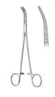 Overholt Geissendoerfer hemostatic forceps 23.5cm - fully serrated tips