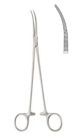 Overholt dissecting forceps, delicate pattern, fine 23cm - slight curve