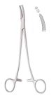 Faure peritoneum forceps 1x2 teeth 21cm - Curved