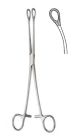 Foerster sponge forceps - Curved Serrated 24cm