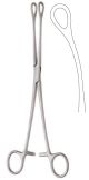 Foerster sponge forceps - Curved Smooth 24cm