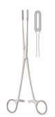 Fletcher (Javerts) sponge forceps, 24cm - Straight