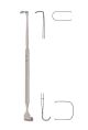 Lukens retractor double ended, fine 17cm