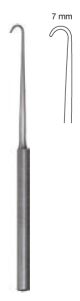 Nerve and tendon hook blunt, 16cm - 7mm