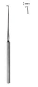 Lucae hook - blunt, 14cm - 2mm