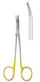 Greenberg delicate dissecting scissors curved 11.5cm - Blackline