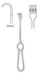 Kocher retractor, 22cm - 3 Sharp Prongs, 13mm