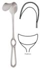 Fritsch retractor 25.5cm - 75mm x 45deg