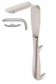 Doyen retractor/speculum, slightly hollow 24cm - 35x55mm