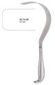 Deaver retractor, hollow handle, 32cm - 35mm