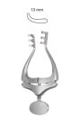 Jansen self retaining retractor 3x3 teeth blunt 10cm