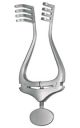 Jansen self retaining retractor 4x4 teeth blunt 12cm