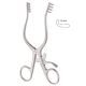 Mollison retractor 4x4 teeth sharp 14mm, 17cm