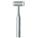 Mallet with nylon facings 25mm 200g 18.5cm