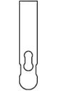 Osteotome blade interchange 16mm 8.5cm