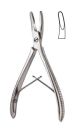 Luer bone rongeur 15cm - Slight Curve