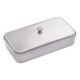 Instrument case with lid with knob - 165x90x35mm