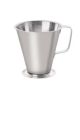 Measuring jug (18/8 stainless steel) - graduated inside - 500ml