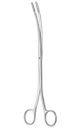 Desjardins gall stone forceps, fenestrated, 23cm curved, small jaws