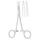 Vasectomy clamp straight 14cm