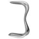 52.20.03 - Sims vaginal speculum double ended,- 80 x 35mm, 90 x 40mm - 18cm