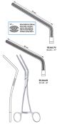 DeBakey AT (atraumatic serration) aorta vascular clamp - 60 deg angle, 20cm