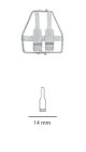 Acland double clamp approximator (style 3) Artery - 14mm - dia. 1 - 2.25mm