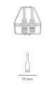 Acland double clamp approximator (style 3) Artery - 17mm - dia. 1 - 2.25mm