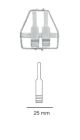 Aclan micro vessel clip/approximator - double - artery - style 3