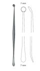 Penfield dissector D/E - figure 1 - 7/7mm, slight curve - 18cm