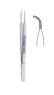 604070/MD 60.40.70 - Stevens iris forceps 10cm curved