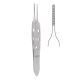 Bishop Harmon iris forceps 8.5cm serrated 0.8mm