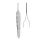 Bishop Harmon iris forceps 8.5cm serrated 0.5mm