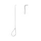 62.16.84 - Stacke Frenzel ear probe angled 9cm - sterling silver