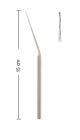 McGee hook 15cm angled downwards 0.5mm