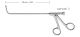 Cupped forceps 70 deg upwards - 3mm horizontal leur lock