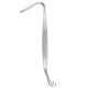 Aufricht-Walter nasal retractor D/E, 13.5cm: 42x7mm, 5x9mm sharp