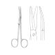 Aufricht nasal scissors curved 14cm - Standard