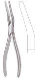 Asch septum Straightening forceps angled