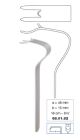 Obwegeser chin retractor 16cm, 48mm