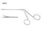 BOB Hartmann ear forceps serrated 8cm