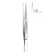 Tissue forceps 10.5cm 1x2 teeth standard