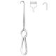 Volkmann retractor, 10mm wide curve, standard pattern - 6 rongeurs semisharp 28mm, 22cm