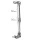 Richardson Eastman retractor double ended 49x38mm, 63x49mm, 27cm